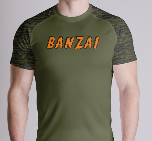 BANZAI CAMO RASHGUARD
